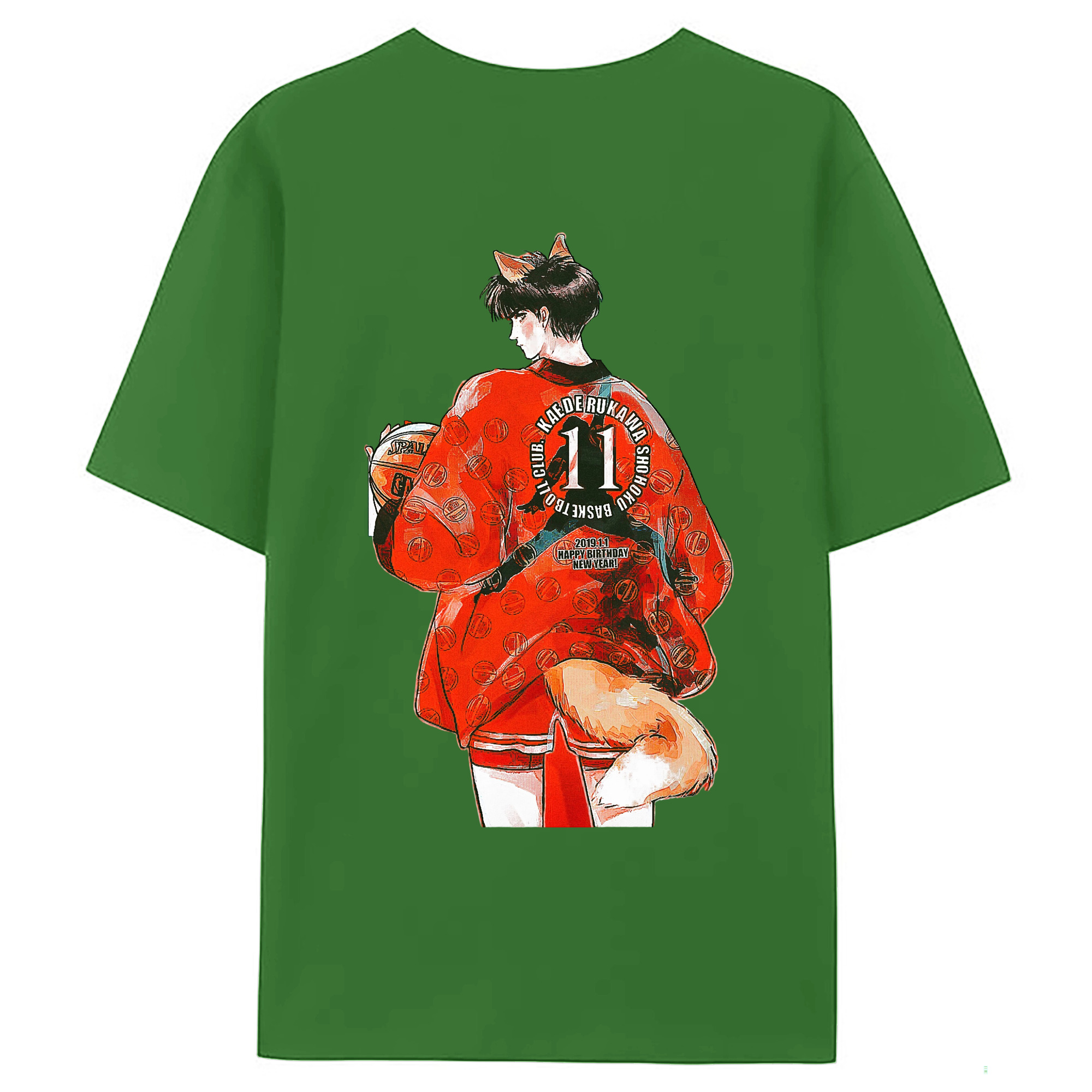 （画像用） SLAM DUNK／スラムダンク レディース半袖Tシャツ(バックプリント)